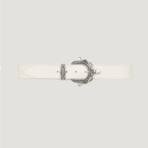 IRO PARIS  katsina leather waist belt Size FR 70/ US XXS - Picture 1 of 13